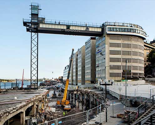 Slussen, Katarinahissen